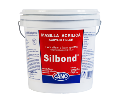 MASILLA CANO SILBOND ACRILICA PLASTICA  1 GL INTERIOR