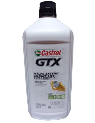ACEITE MOTOR CASTROL GTX 10W40  1/4 GL 42381